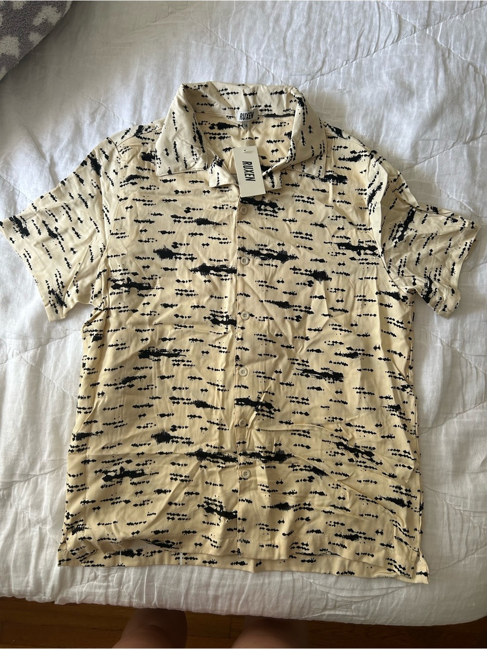 Men’s Ruxen Short Sleeve Button-Up Shirt